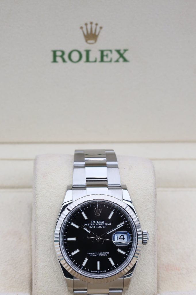 Rolex 126234 Black DATEJUST  36mm 2023