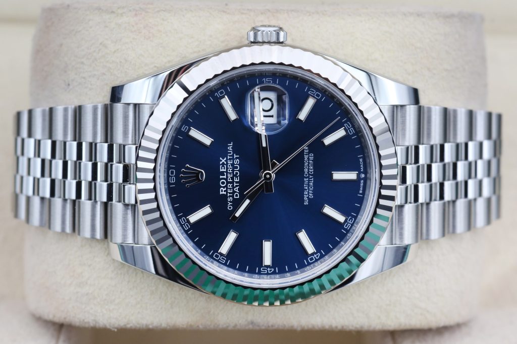 Rolex Datejust Blue Index 126334 41mm 2024