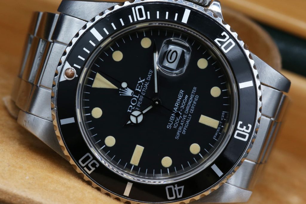 Rolex 16800 Black SUBMARINER 40mm 1984