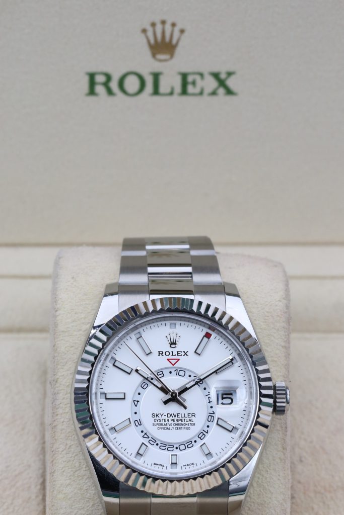 Rolex 326934 White SKYDWELLER  42mm 2023