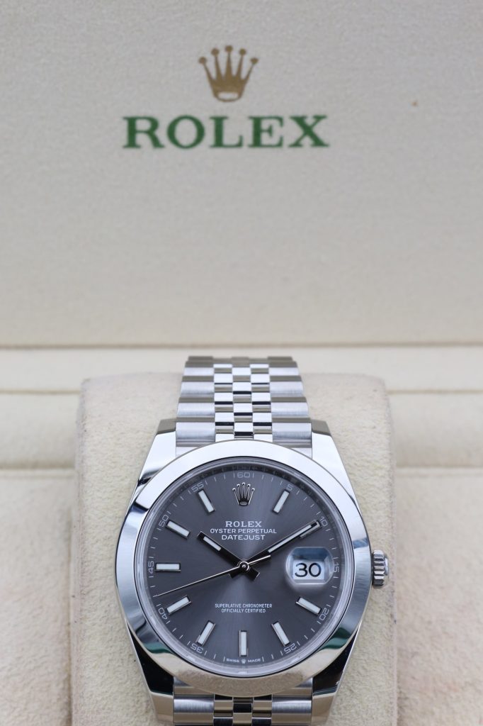 Rolex 126300 Rhodium DATEJUST 41mm 2024
