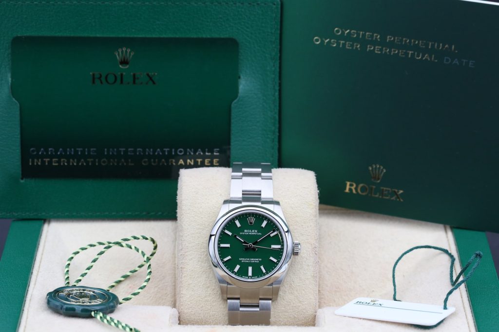 Rolex 277200 Green OYSTER PERPETUAL 31mm 2024