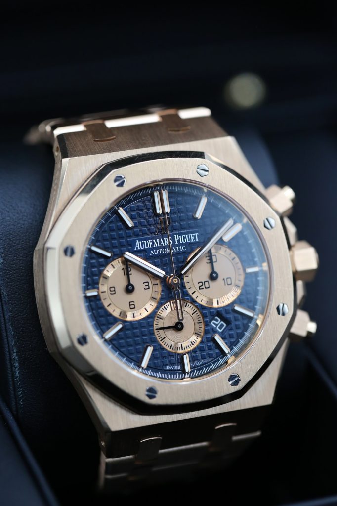 Audemars Piguet 26331OR.OO.1220OR.01 Blue Chronograph ROYAL OAK  41mm 2018