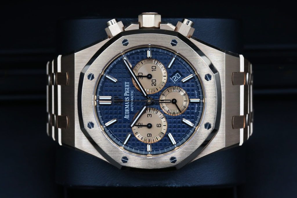 Audemars Piguet 26331OR.OO.1220OR.01 Blue Chronograph ROYAL OAK  41mm 2018