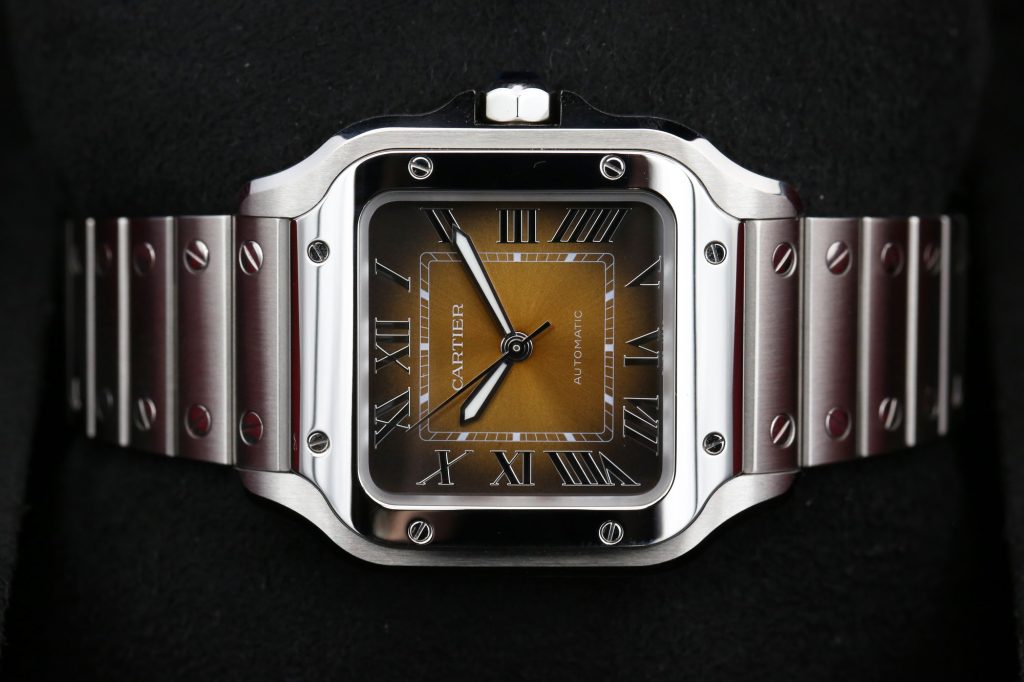 Cartier WSSA0065 Brown SANTOS 34mm 2024