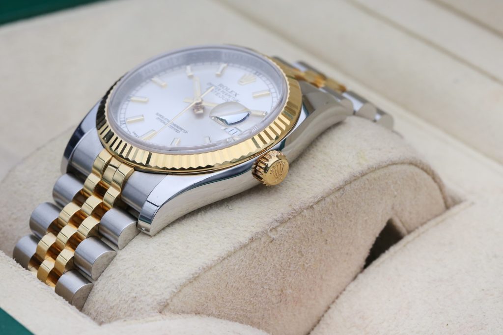 Rolex Datejust Silver Index 116233 36mm 2013