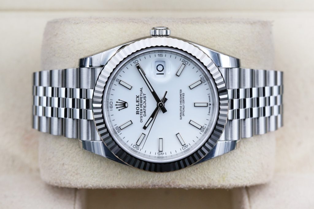 Rolex 126334 White Index DATEJUST  41mm 2024