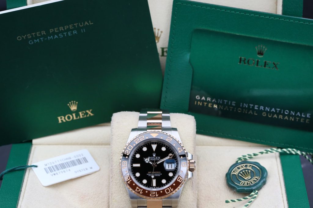 Rolex 126711CHNR Black GMT MASTER II 40mm 2021 Root Beer