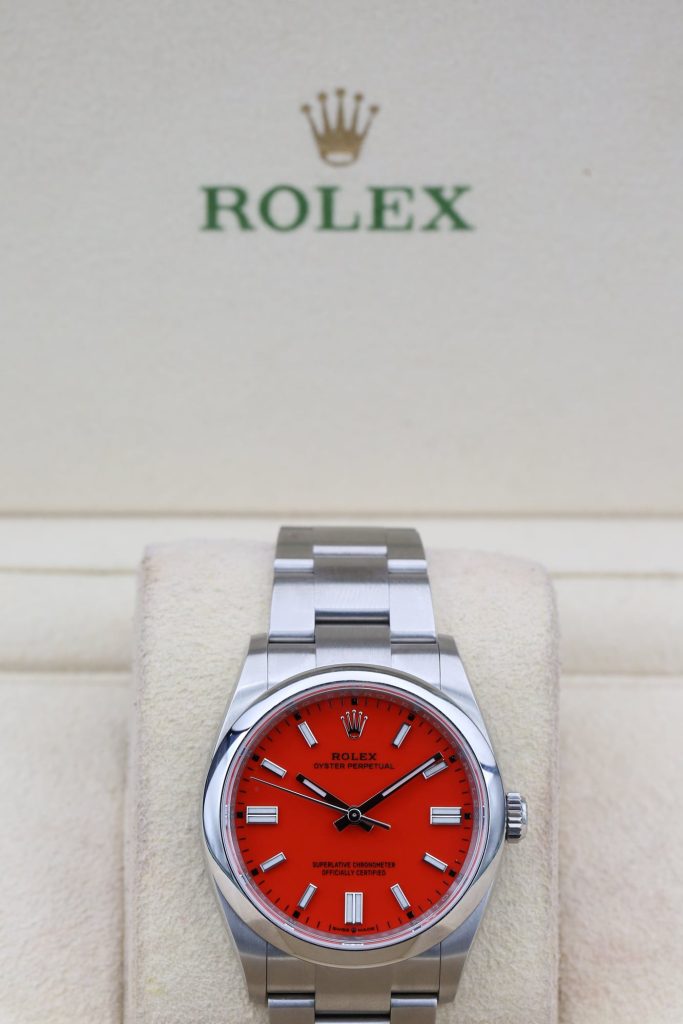 Rolex 126000 Coral Red OYSTER PERPETUAL 36mm 2021