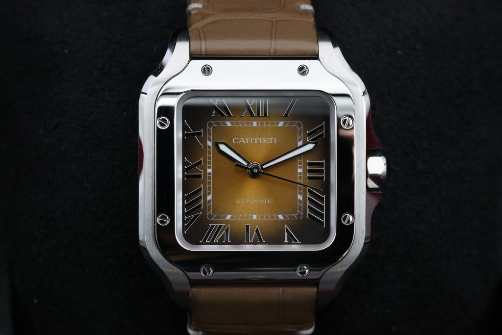 Cartier WSSA0065 Brown SANTOS 34mm 2024