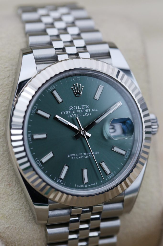 Rolex Datejust Mint Green 126334 41mm 2024