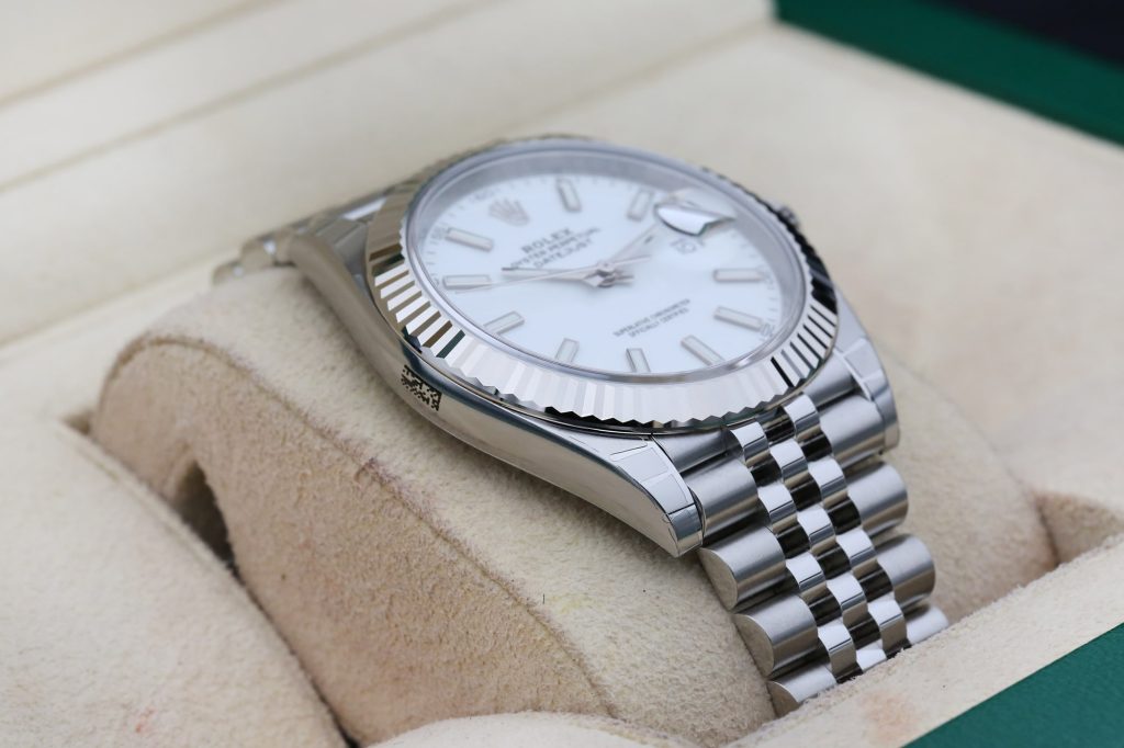 Rolex 126334 White Index DATEJUST  41mm 2024