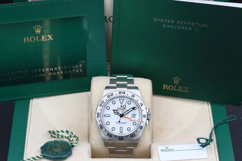 Rolex 216570 Polar White EXPLORER II 42mm 2021