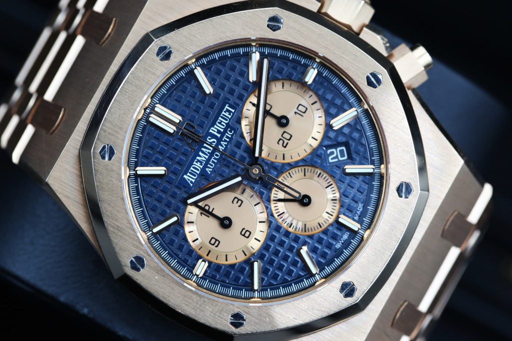 Audemars Piguet 26331OR.OO.1220OR.01 Blue Chronograph ROYAL OAK  41mm 2018