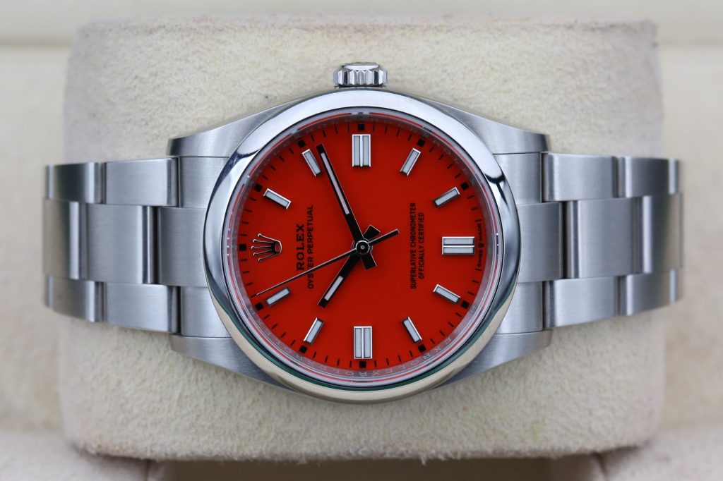 Rolex 126000 Coral Red OYSTER PERPETUAL 36mm 2021