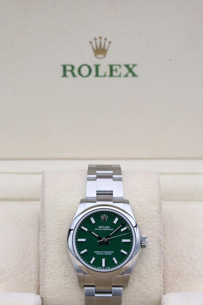 Rolex 277200 Green OYSTER PERPETUAL 31mm 2024
