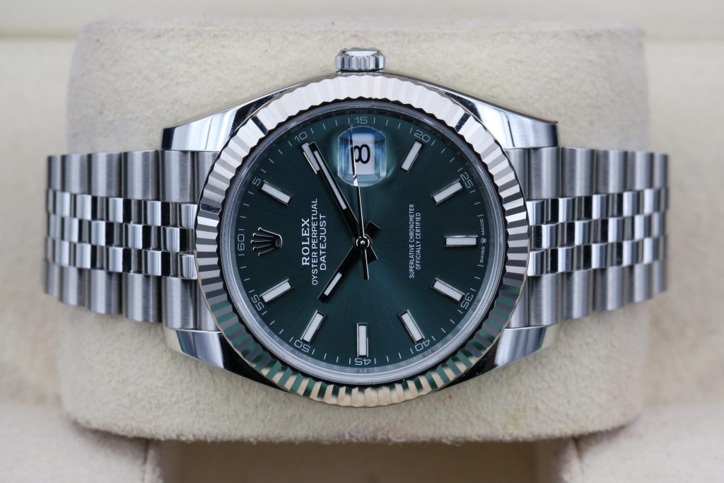 Rolex Datejust Mint Green 126334 41mm 2024