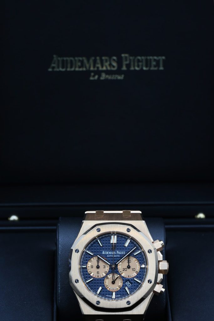 Audemars Piguet 26331OR.OO.1220OR.01 Blue Chronograph ROYAL OAK  41mm 2018