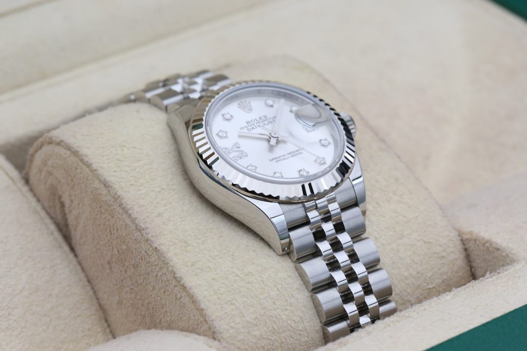 Rolex 279174 Silver Diamond Dot & Diamond 9 Marker DATEJUST  28mm 2022