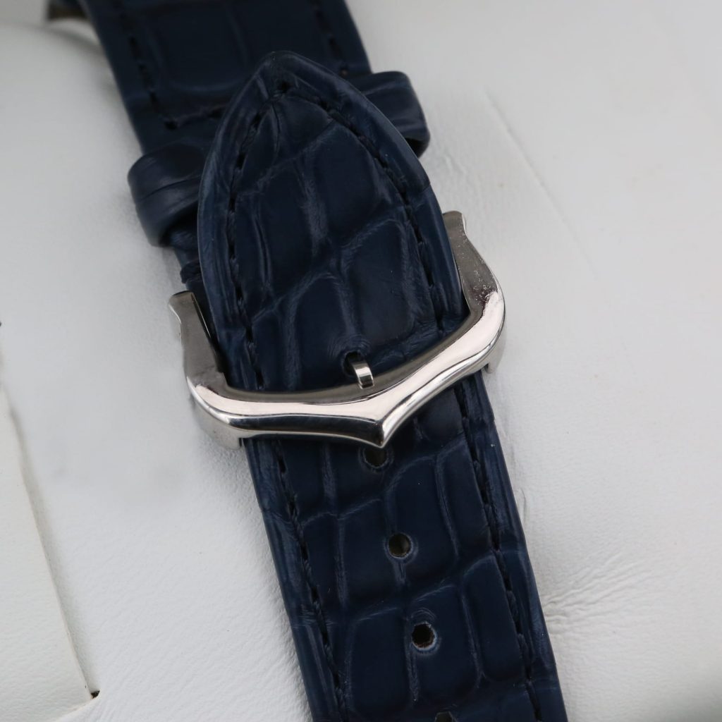 Cartier WSTA0055 Blue TANK MUST 33.7mm 2021
