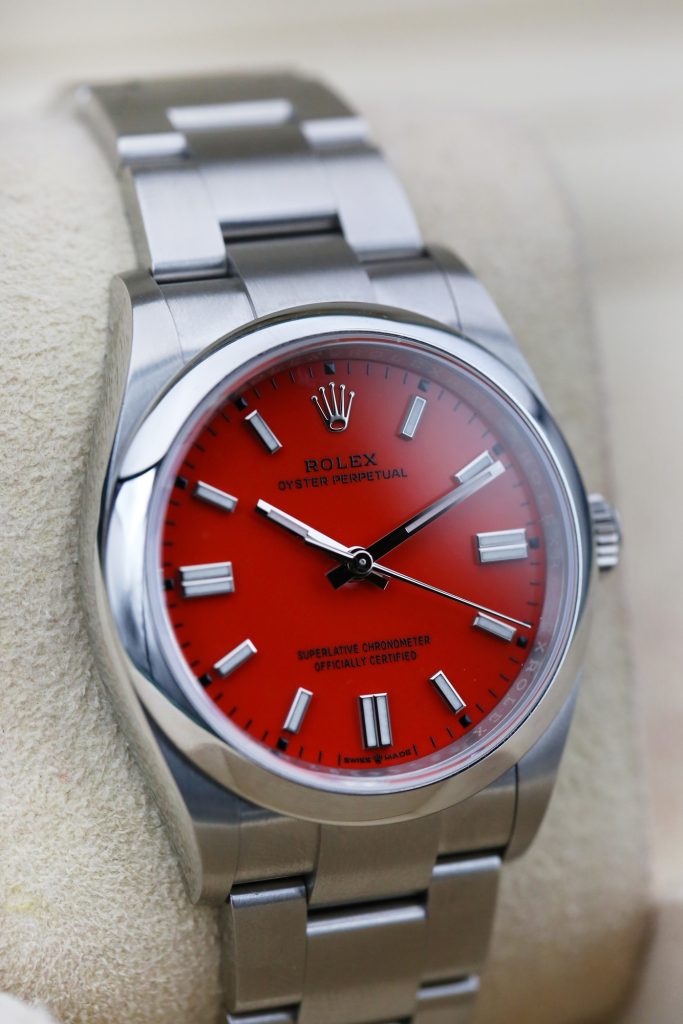 Rolex 126000 Coral Red OYSTER PERPETUAL 36mm 2021