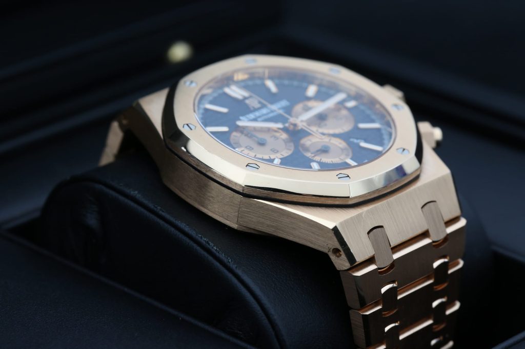 Audemars Piguet 26331OR.OO.1220OR.01 Blue Chronograph ROYAL OAK  41mm 2018