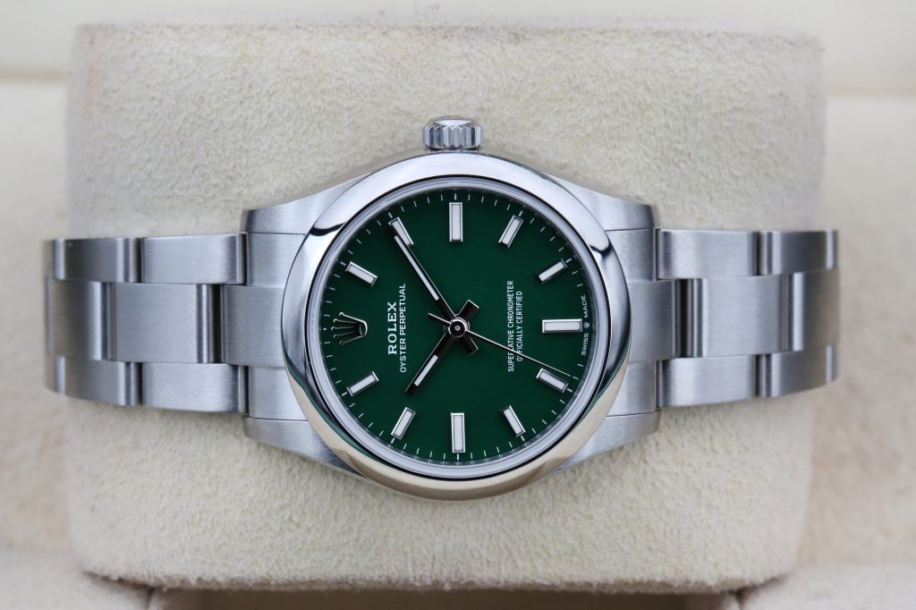 Rolex 124300 Green OYSTER PERPETUAL 41mm 2024