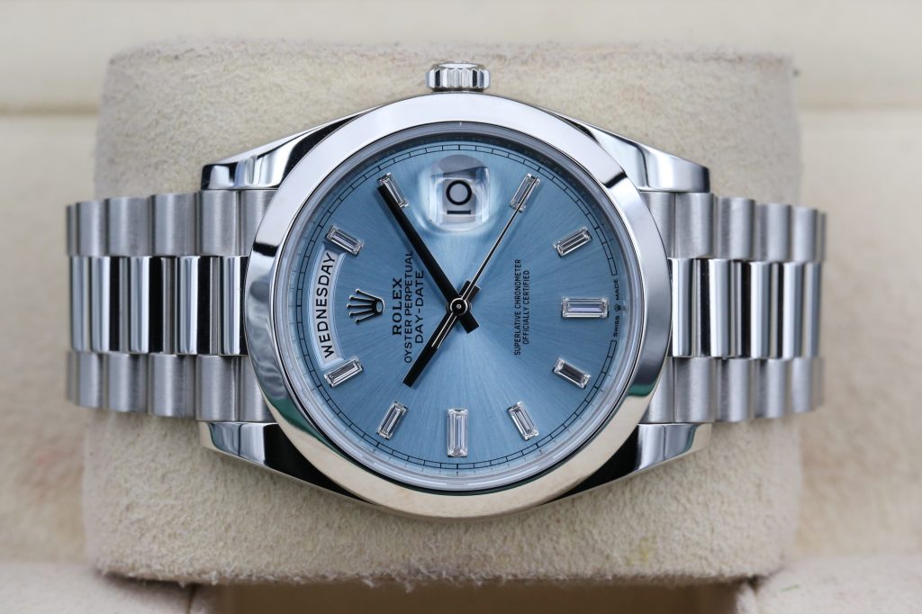 Rolex 228206 Ice Blue Baguette DAY-DATE 40mm 2022