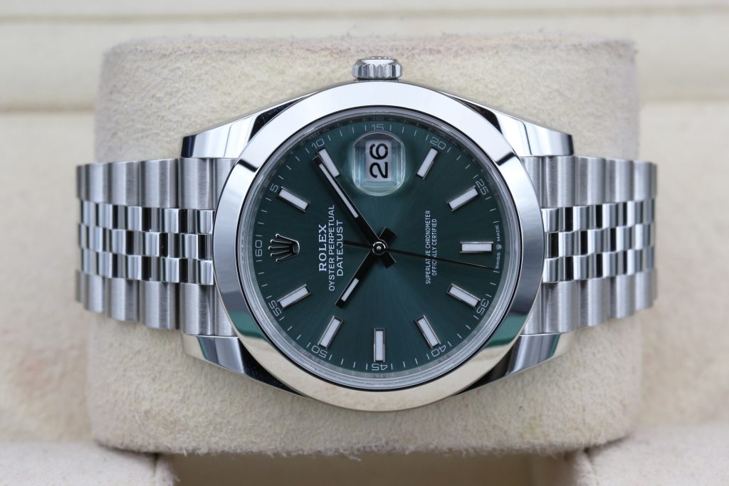 Rolex 126300 Mint Green DATEJUST 41mm 2024