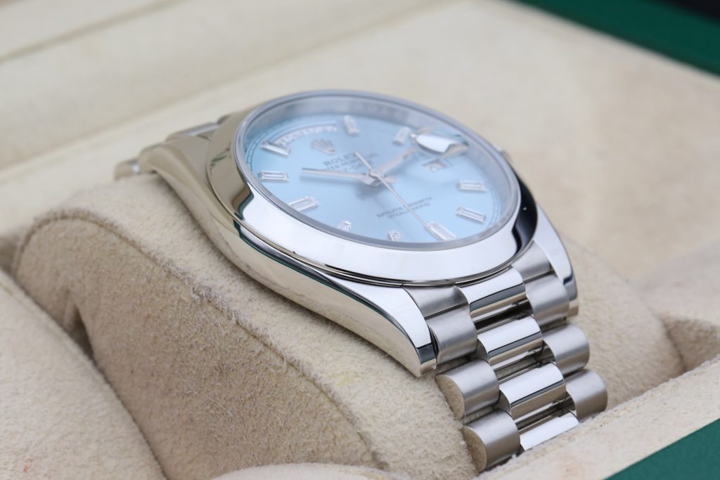 Rolex 228206 Ice Blue Baguette DAY-DATE 40mm 2022