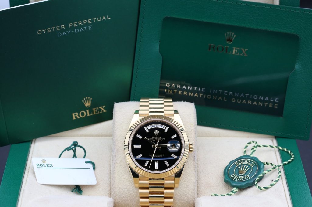 Rolex 228238 Onix Baguette DAY-DATE 40mm 2023