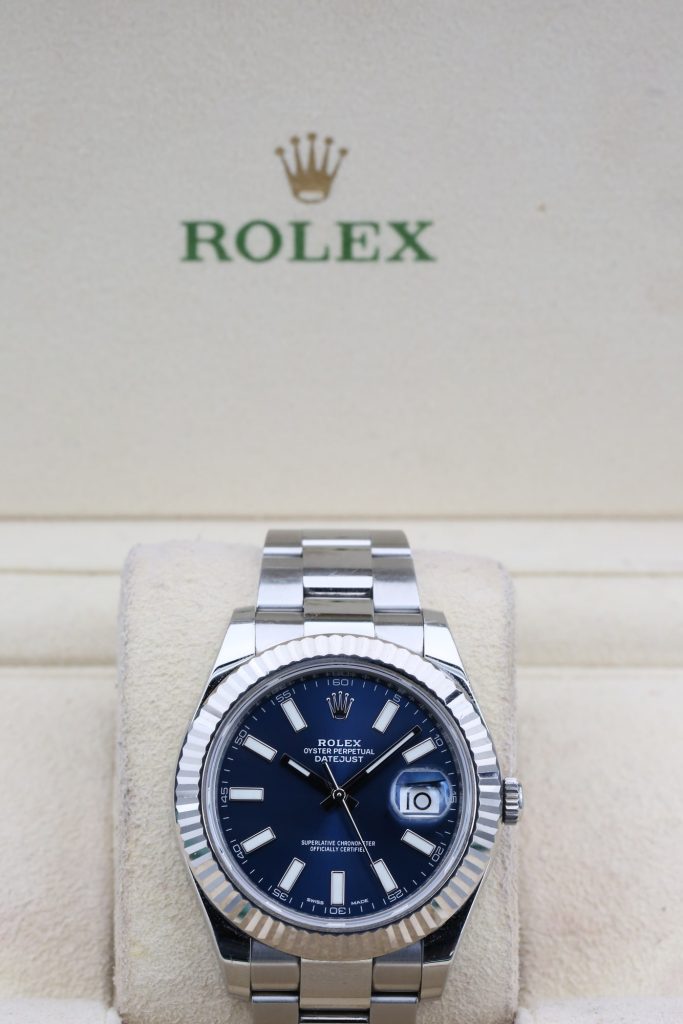 Rolex 116334 Blue DATEJUST  41mm 2017