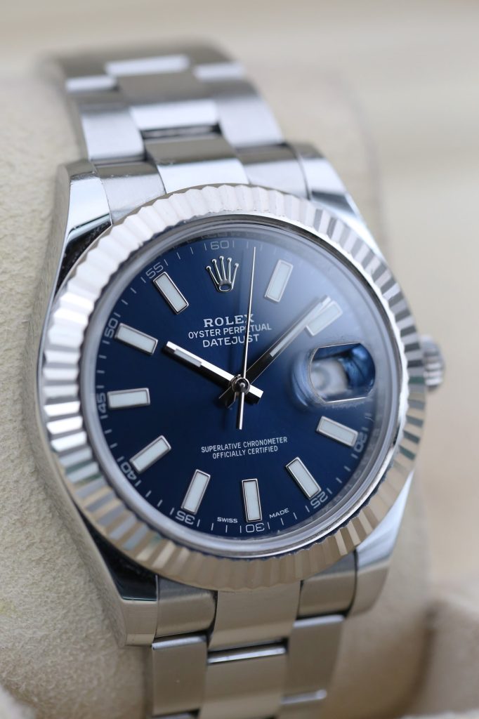Rolex 116334 Blue DATEJUST  41mm 2017