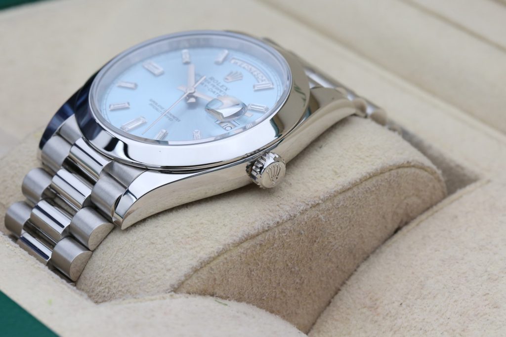 Rolex 228206 Ice Blue Baguette DAY-DATE 40mm 2022