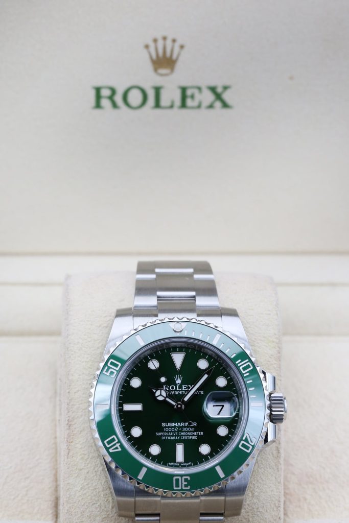 Rolex Submariner Green 116610LV 40mm 2017 Hulk