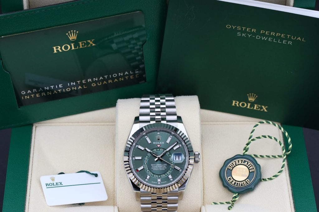 Rolex 336934 Green SKY-DWELLER 42mm 2024