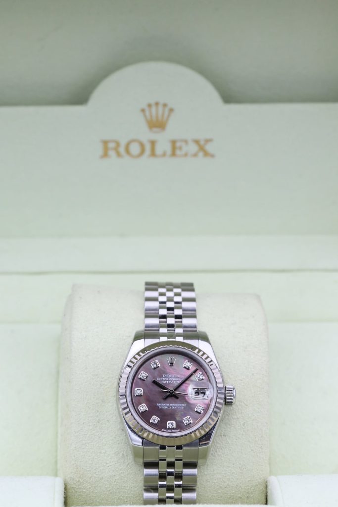 Rolex 179174 Black Mop Diamond DATEJUST  26mm 2009