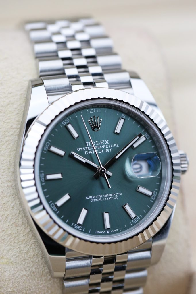Rolex Datejust Mint Green 126334 41mm 2024