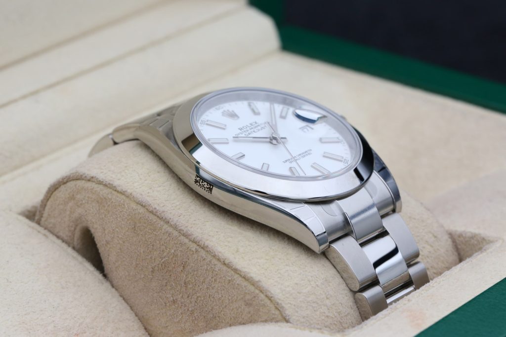 Rolex 126300 White Index DATEJUST 41 41mm 2023