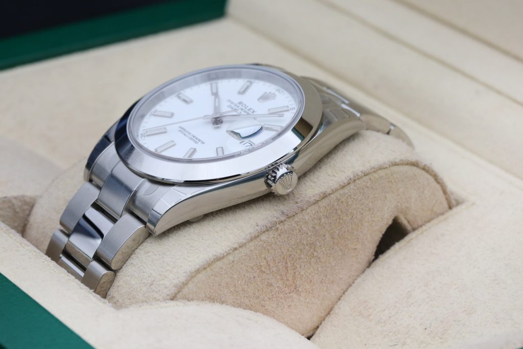Rolex 126300 White Index DATEJUST 41 41mm 2023