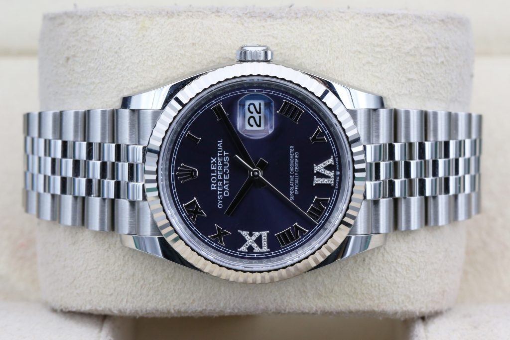 Rolex 126234 Aubergine Diamond 6 & 9 DATEJUST 36mm 2024