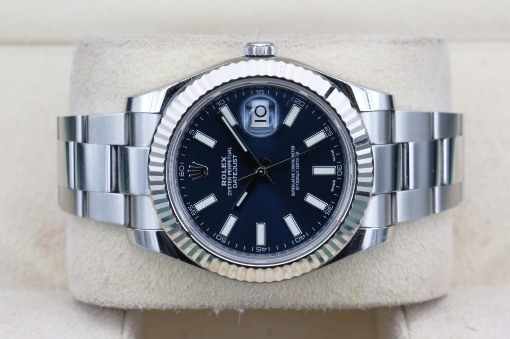 Rolex 116334 Blue DATEJUST  41mm 2017