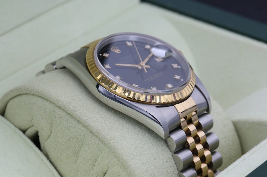 Rolex 16233 Black Diamond DATEJUST 36mm 1984