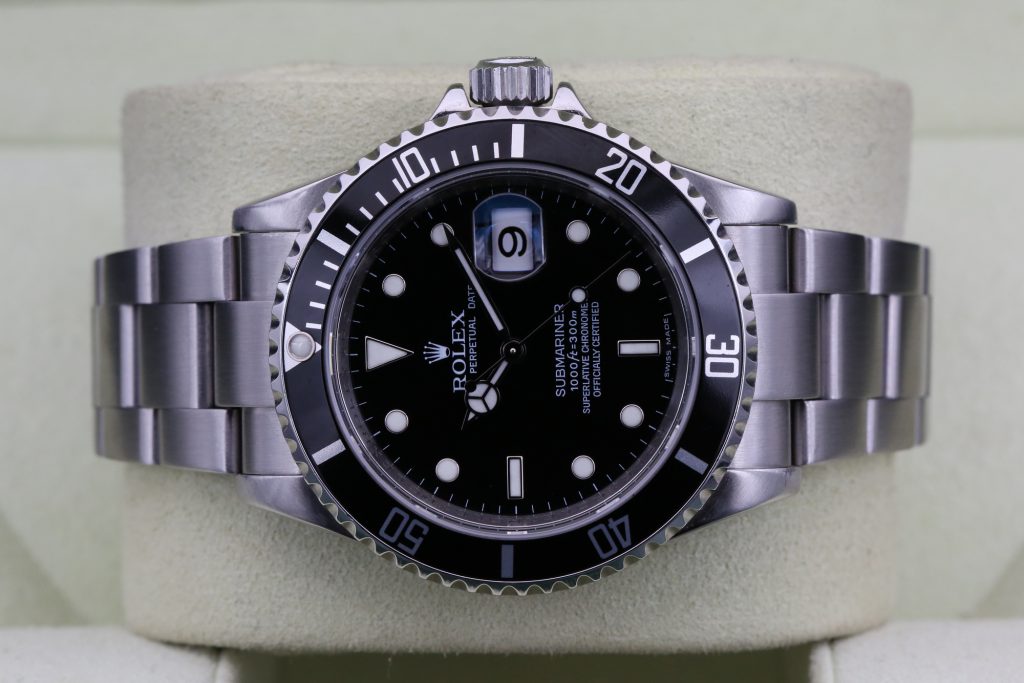 Rolex 16610LN Black SUBMARINER  40mm 2008
