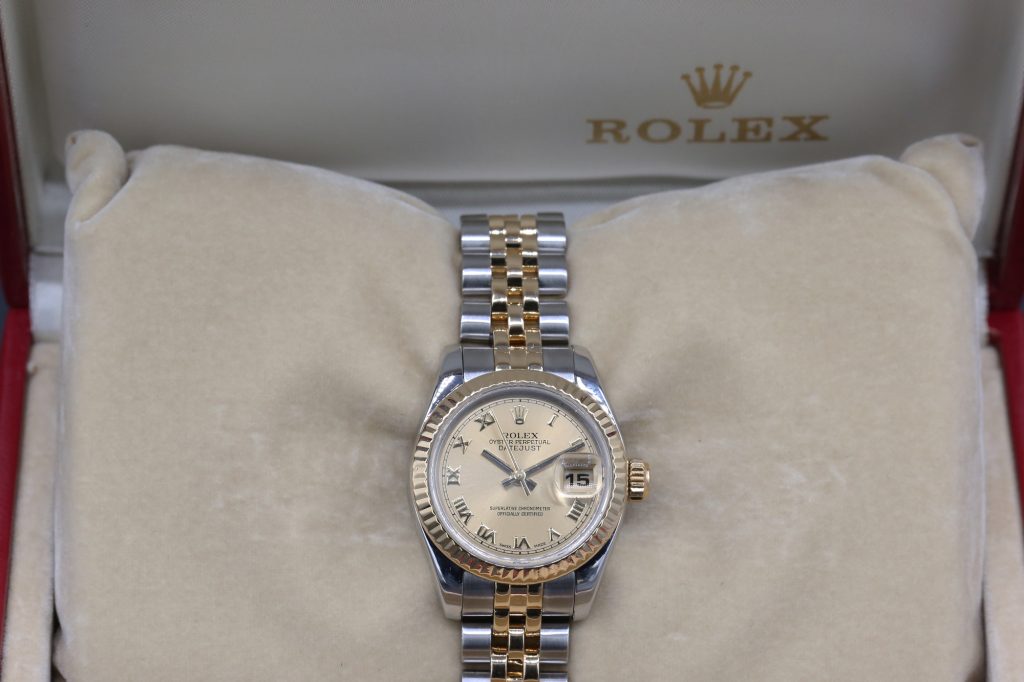 Rolex 179173 Champagne Roman DATEJUST 26mm 2007