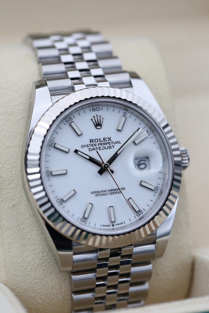 Rolex 126334 White Index DATEJUST 41mm 2024