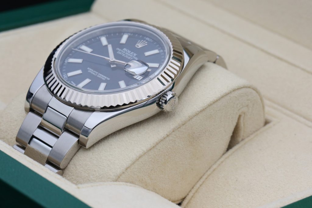 Rolex 116334 Blue DATEJUST II 41mm 2017