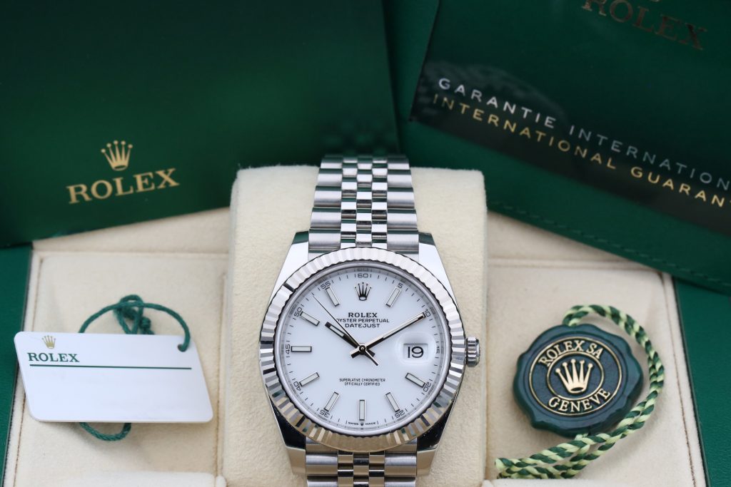 Rolex 126334 White DATEJUST 41mm 2021