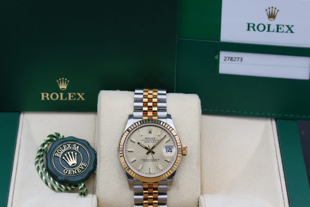 Rolex 278273 Champange Index DATEJUST 31mm 2020