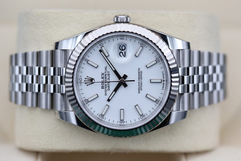 Rolex 126334 White Index DATEJUST 41mm 2024